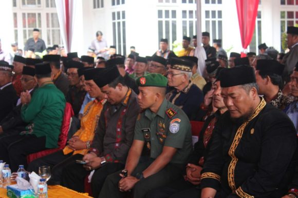 Dandim 0106/Ateng dan Forkopimda Bersatu Padu Dalam Adat Ulu Rintah Bupati Dataran Tinggi Gayo