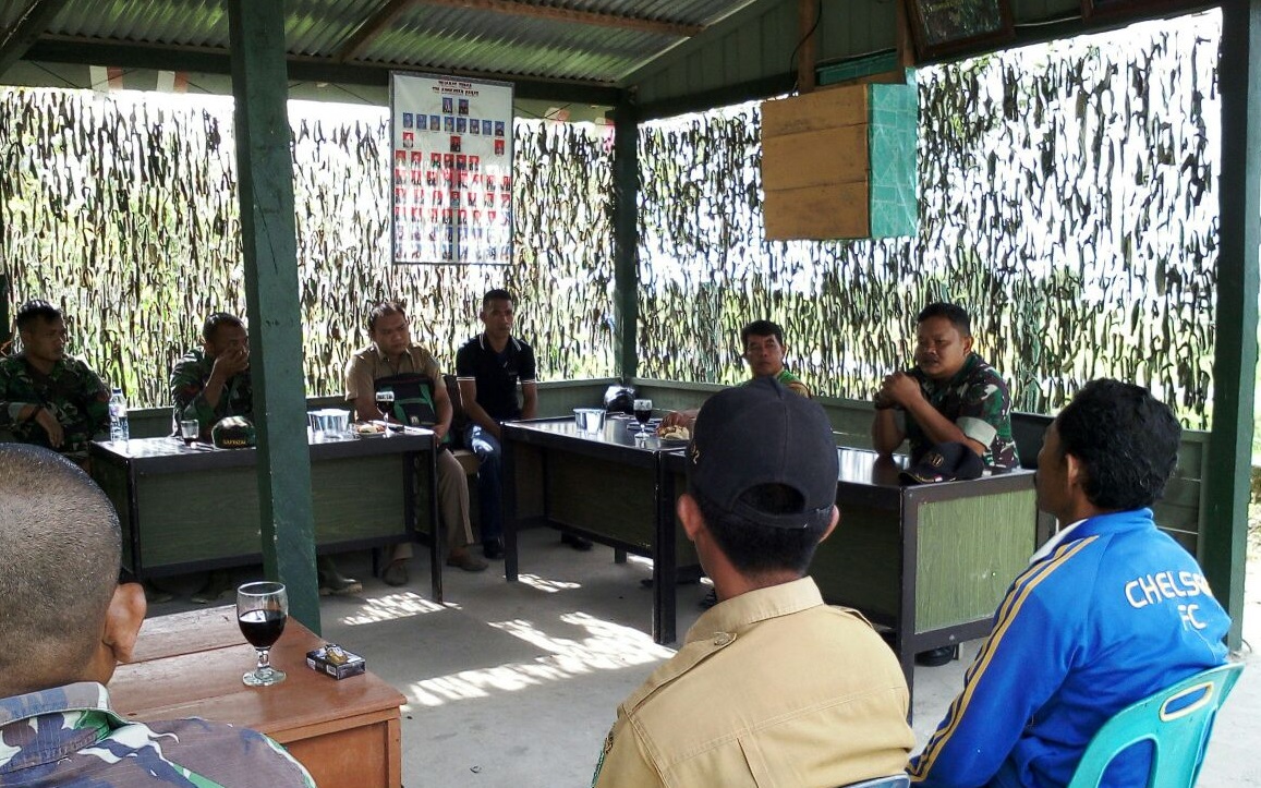 POSRAMIL 07/TEUPAH BARAT MELAKSANAKAN RAKOOR DENGAN ANGGOTA PPL