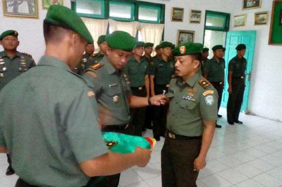 Dandim 0112 Pimpin Korps Raport Pindah Satuan Danramil 01/Sukajaya