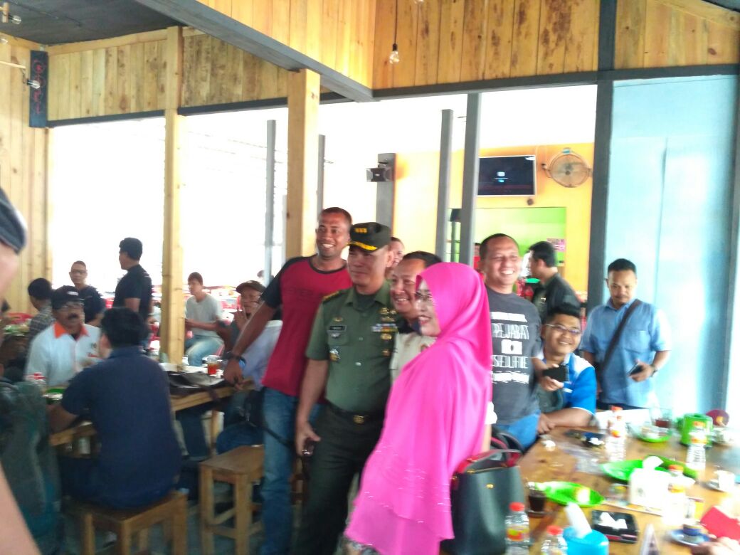 Silaturahmi dengan Insan Pers, Kapendam IM : Media Pers Aceh Semakin Kuat