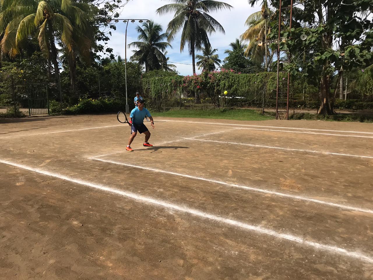 DANREM 012/TU OLAH RAGA BERSAMA TENIS LAPANGAN DENGAN FORKOMPIMDA