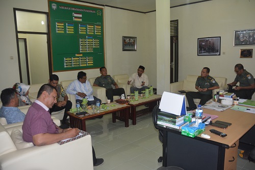 Kapendam IM Terima Audiensi KPI Aceh