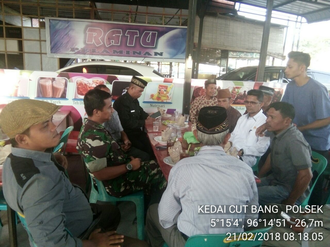 Dandim dan Kapolres Pidie Coffe Morning Pilkada Pidie Jaya Aman dan Damai