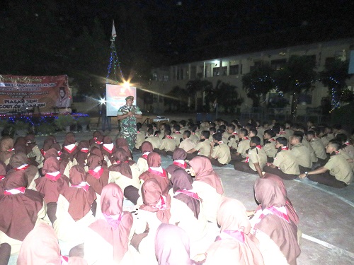 Pasiter Kodim 0101/BS Ajak Generasi Muda Bersatu Berantas Penyakit Masyarakat