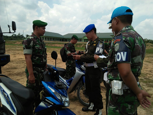 Prajurit Brigif 25/Siwah Terima Sosialisasi Ops Gaktib Dan Yustisi Citra Wira Rencong