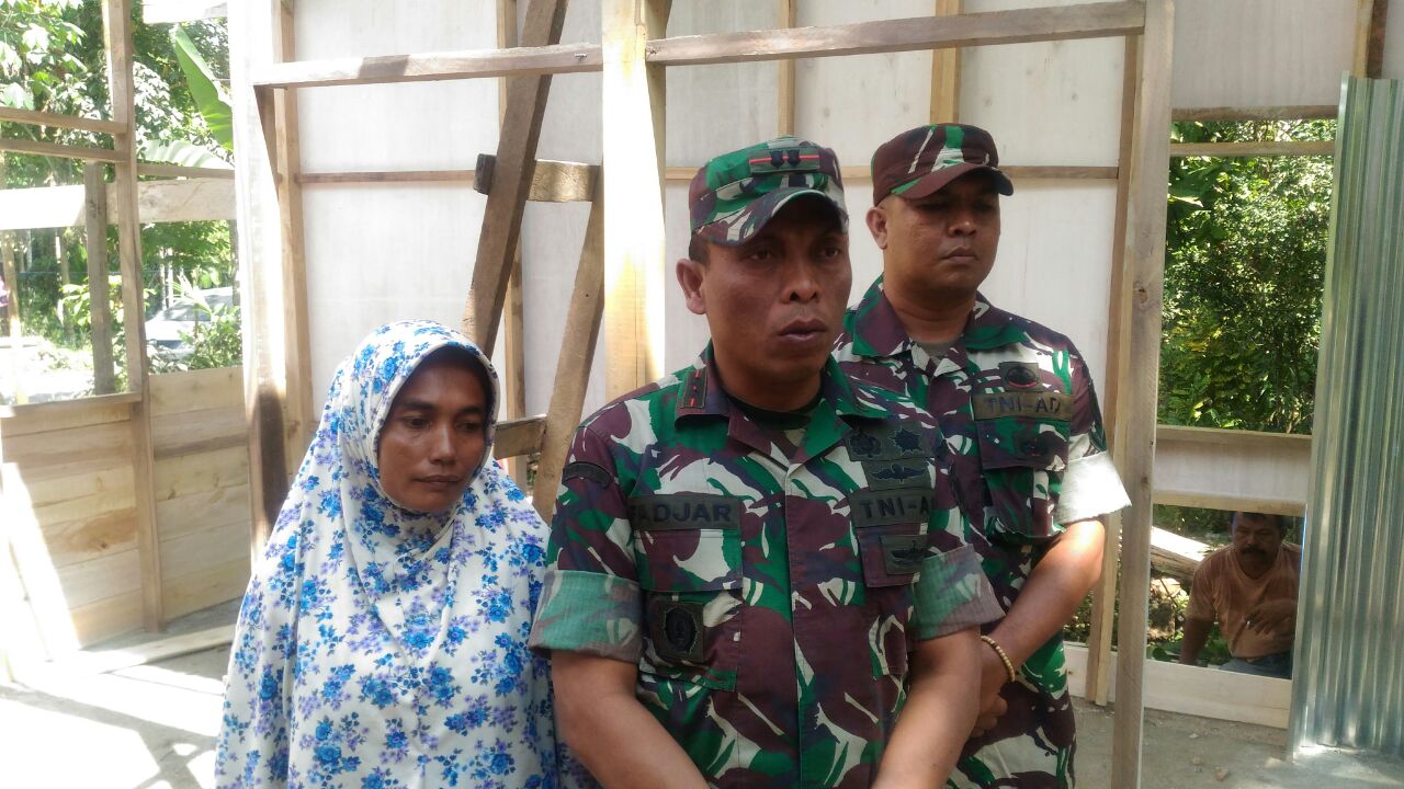 Letkol Kav Fadjar ; Kodim 0103/Aceh Utara Siap Kerjasama Membangun Rumah Masyarakat Kurang Mampu
