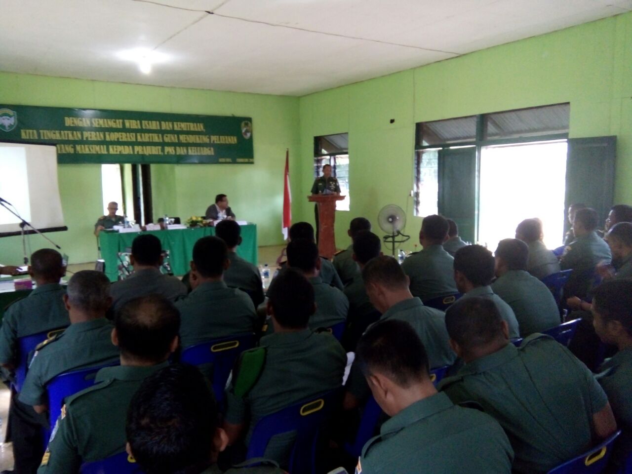 Dandim 0114 Pimpin RAT Primer Koperasi Kartika Kodim 0114/Aceh Jaya
