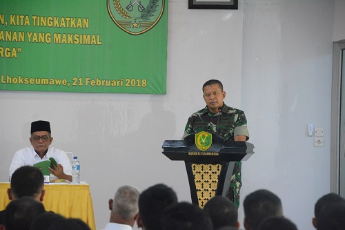 Kasrem 011 Pimpin RAT ke 47 Primer  Koperasi Kartika lilawangsa