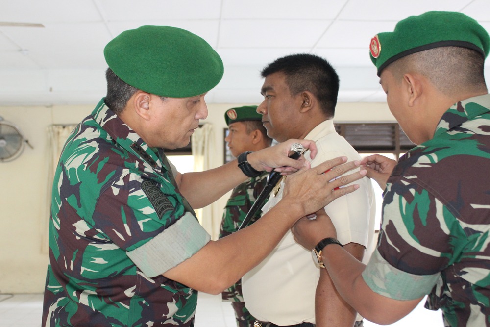Danrindam IM Buka Diklat Alih Golongan PNS Angkatan Darat TA. 2018