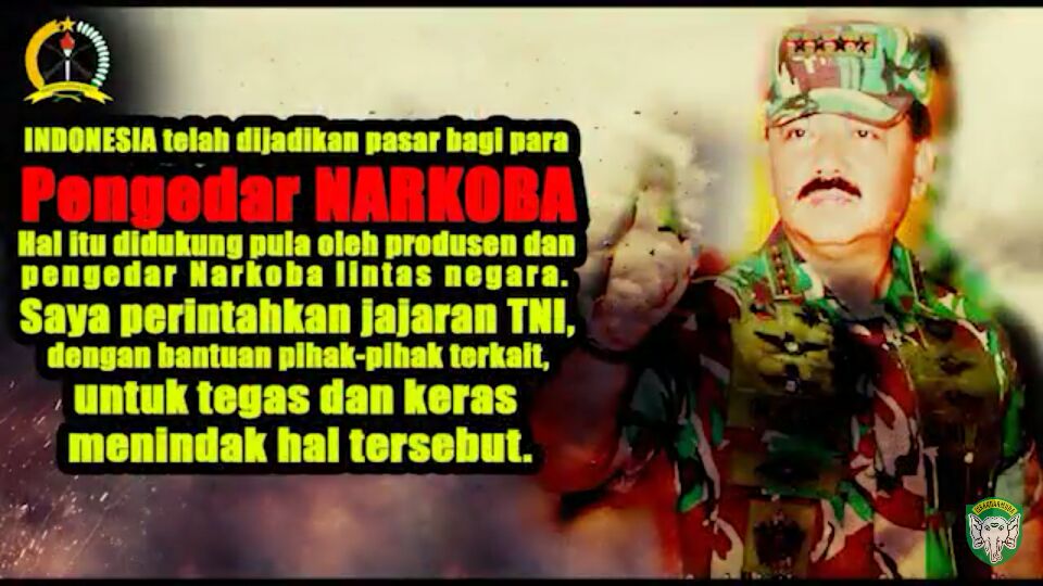 Sikapi Darurat Narkoba, TNI AD Gencarkan Perang Melawan Narkoba
