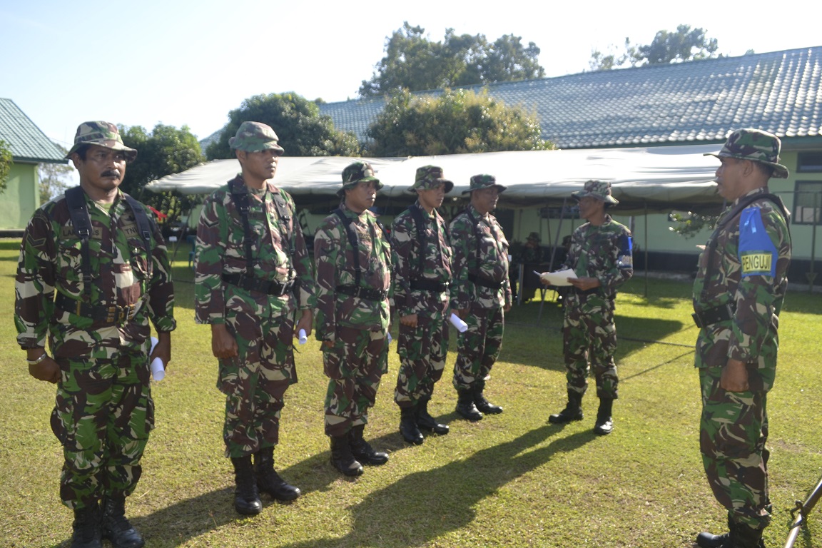 Tingkatkan Standar Kemampuan & Ketrampilan Babinsa, Kodim 0116/Nara Gelar UTP Umum