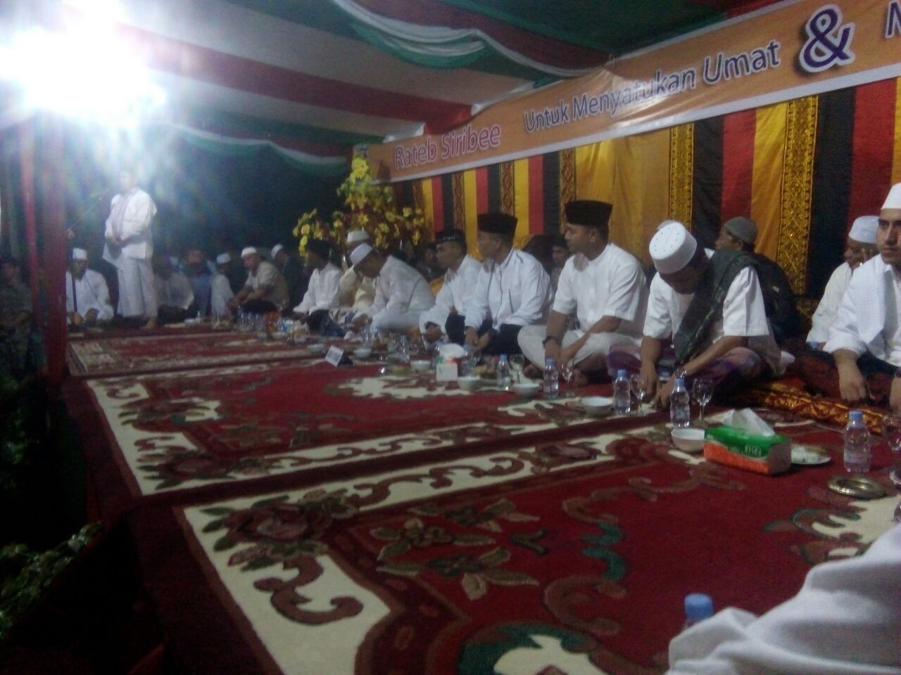 Dandim 0116/Nagan Raya Hadiri Dzikir Akbar Rateb Seribe