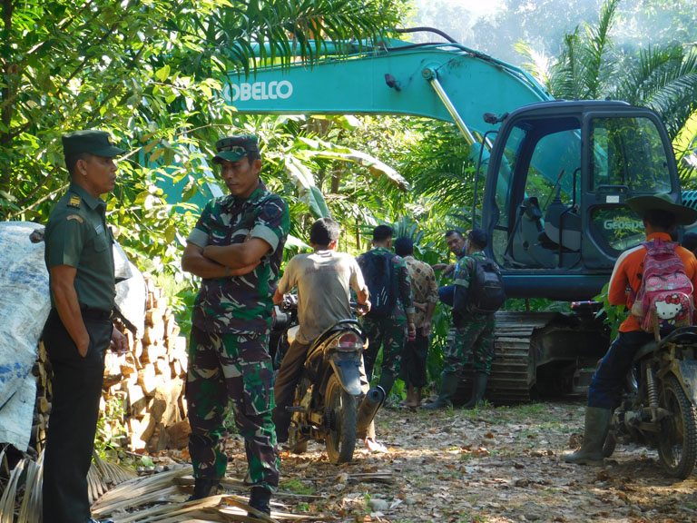 Kasdim 0110/Abdya tinjau kegiatan Pra TMMD Reg ke-101