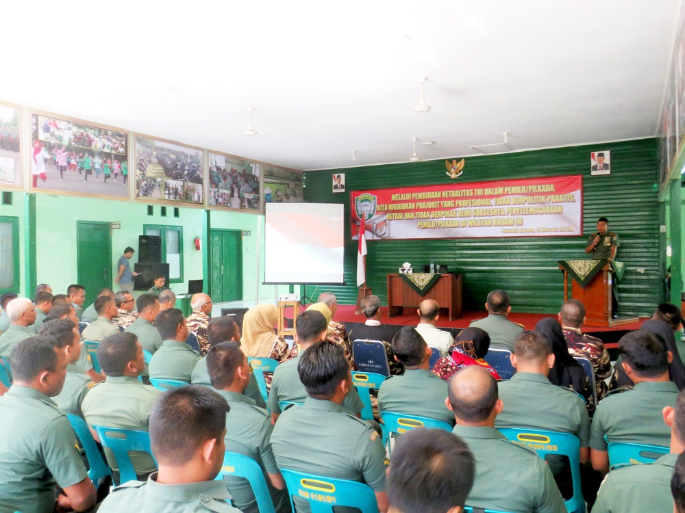 Dandim 0101/BS Tegaskan TNI Tetap Netral