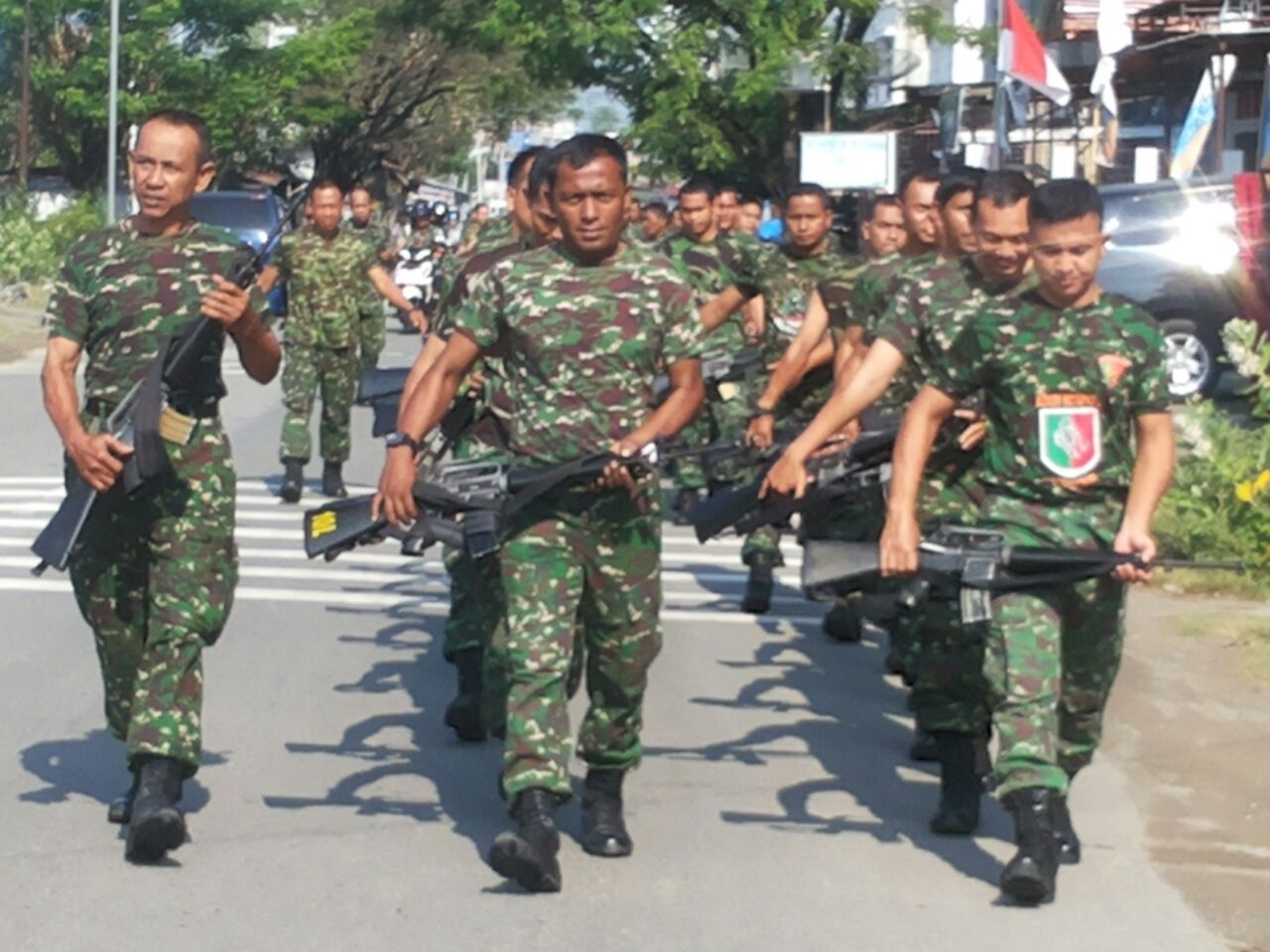 Prajurit Kodim 0102/Pidie Laksanakan Minggu Militer