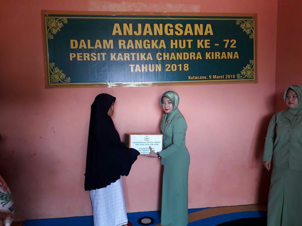 Persit Agara Anjangsana Bangkitkan Semangat bagi yang Berduka