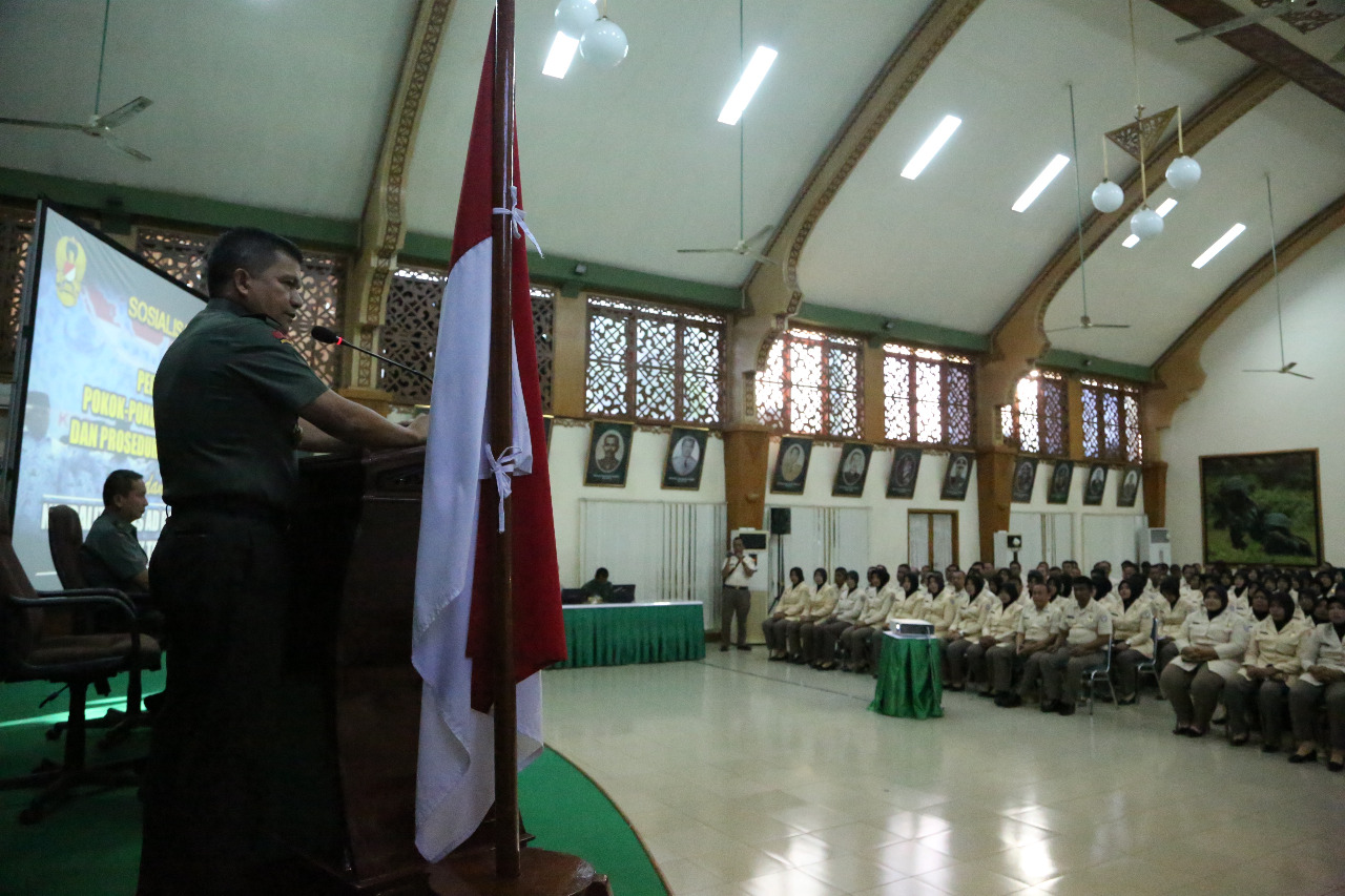 Gelar Sosialisasi Pilkada, PNS AD Harus Netral