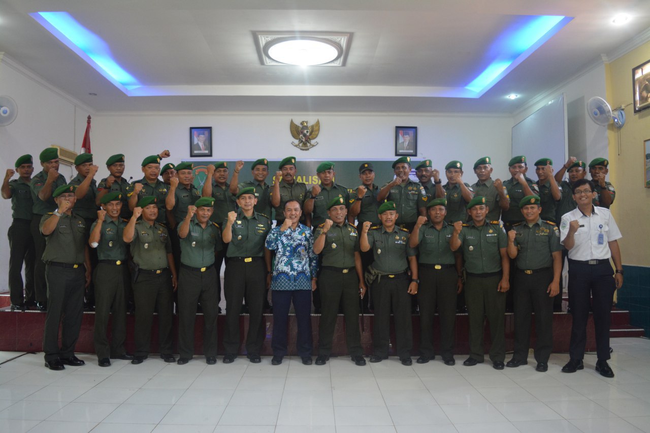BABINSA KODIM 0103/ACEH UTARA TERIMA SOSIALISASI DARI BMKG