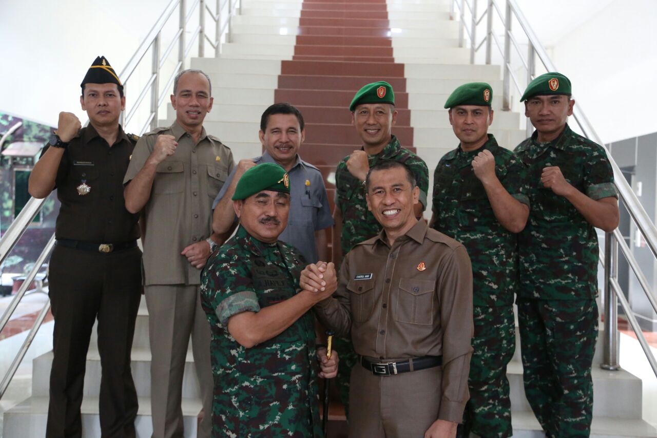 Pangdam IM Silaturahmmi dengan Kajati Aceh
