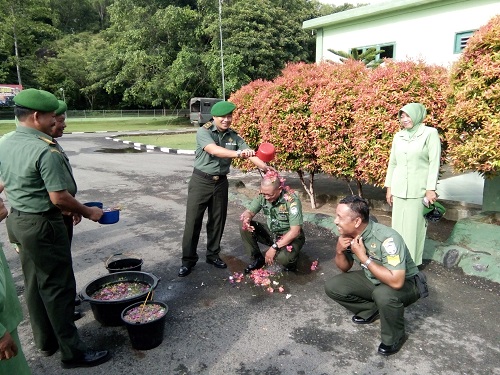 10 Prajurit Kodim 0114/Aceh Jaya Naik Pangkat