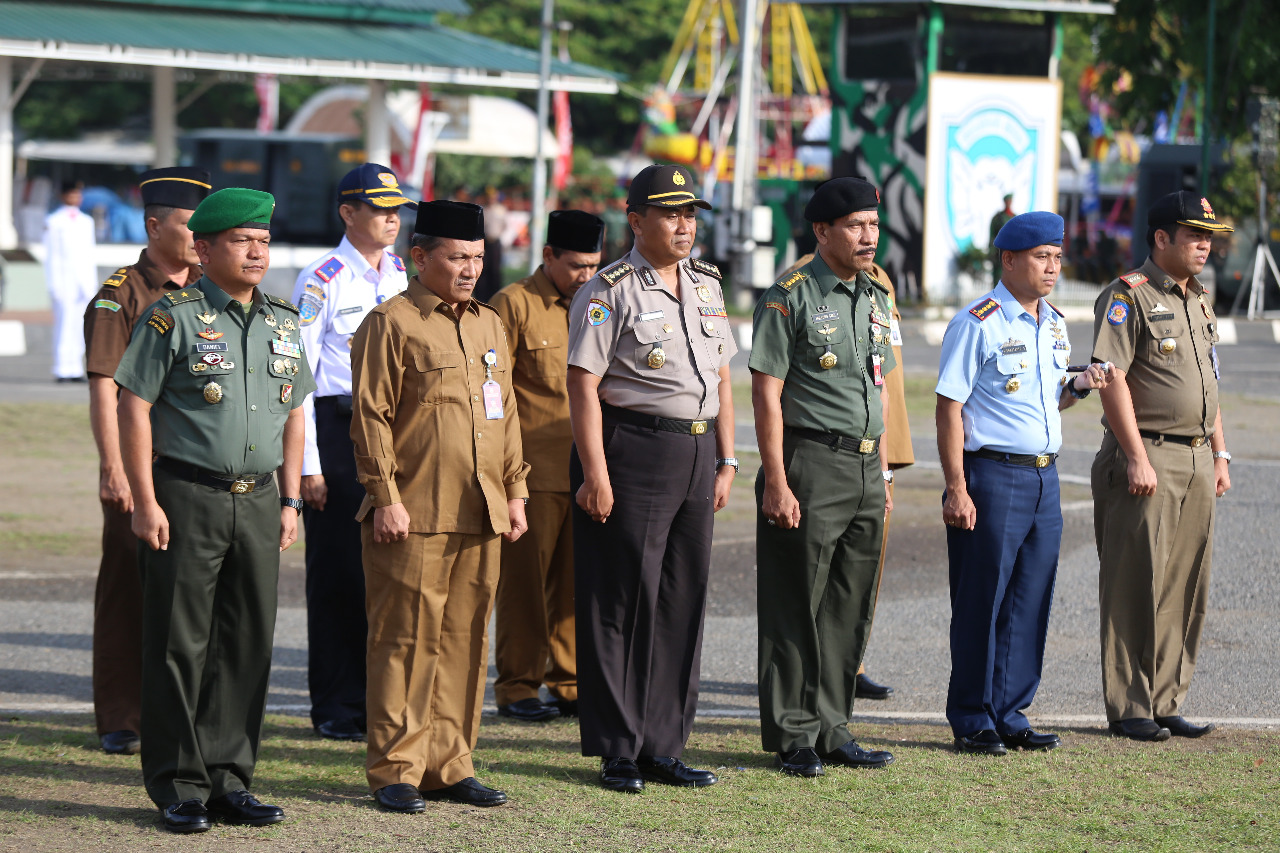Kasdam IM hadiri Upacara Bendera Gabungan TNI Polri dan ASN Aceh