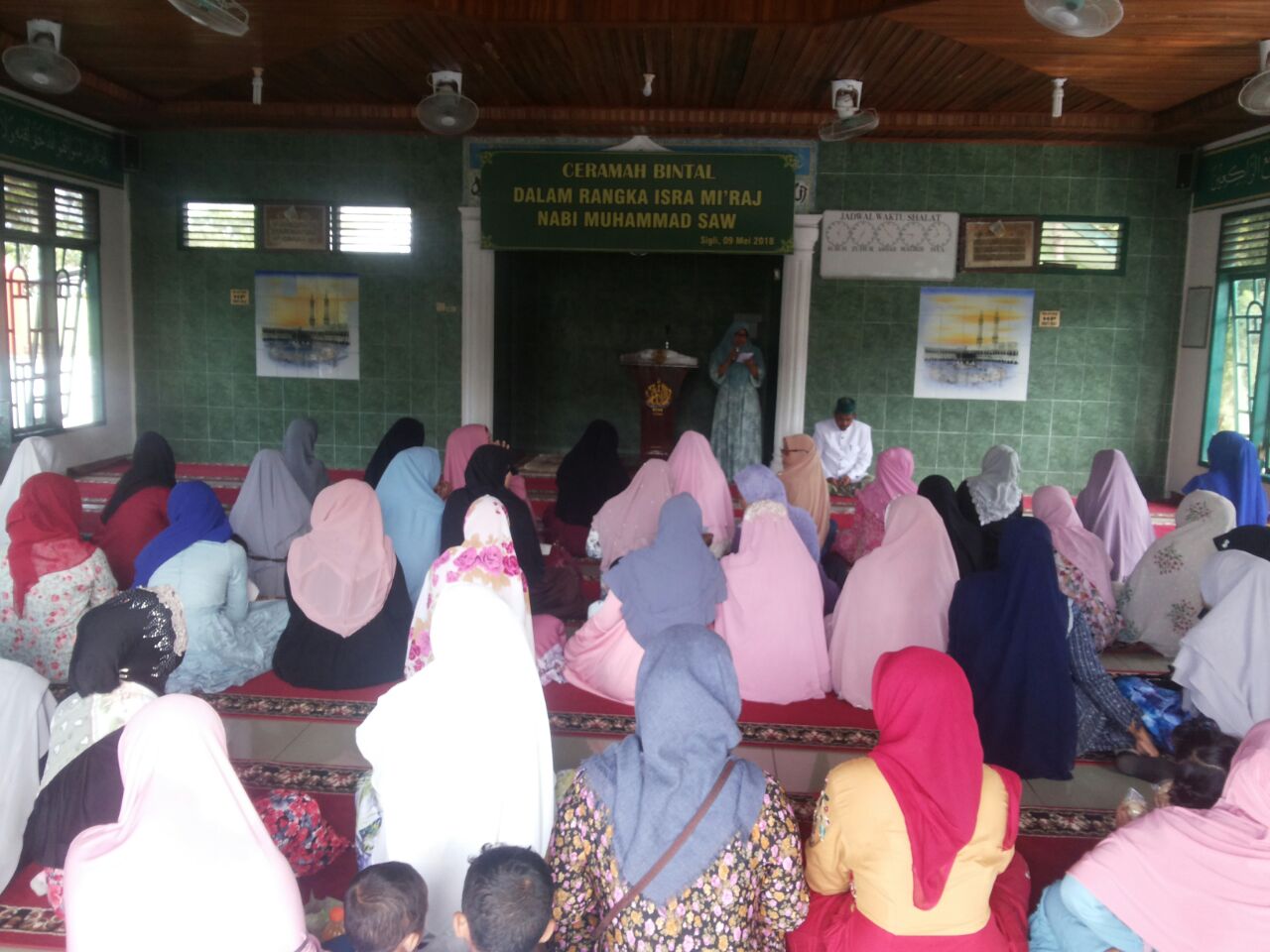 Persit Kodim Pidie Peringati Isro Mi’raj Nabi Muhammad SAW