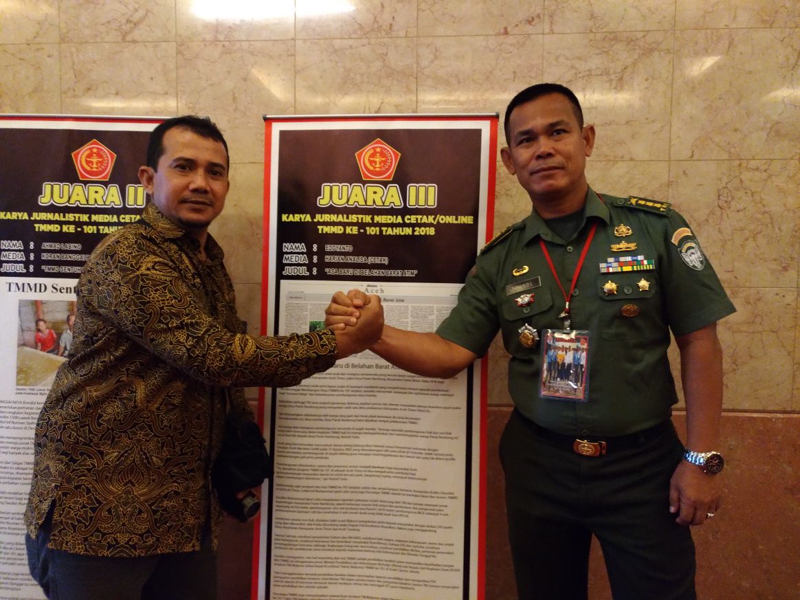 Eddyanto Raih juara III, Kapendam IM Bangga