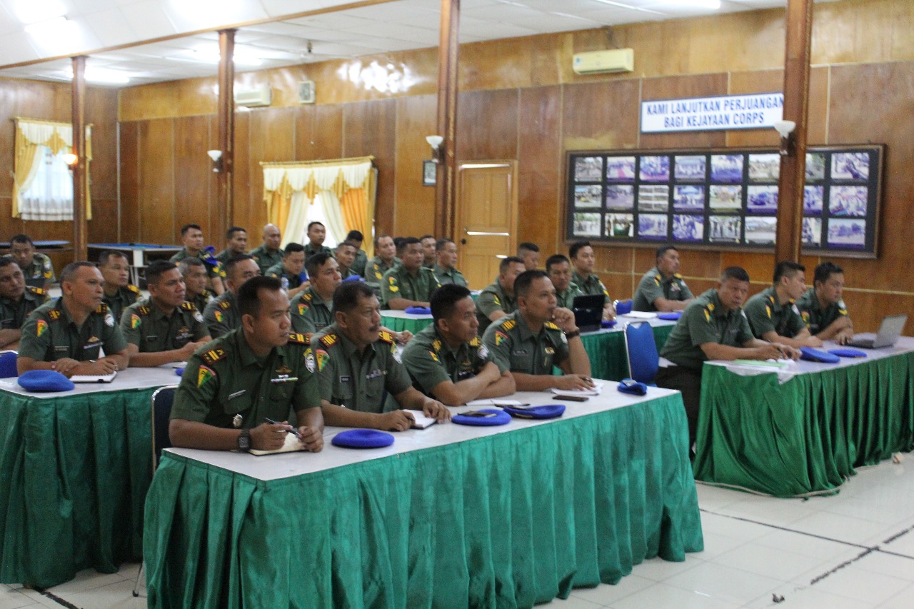 Danpomdam Pimpin Rapat Kerja Tehnis Pomad Jajaran Pomdam IM