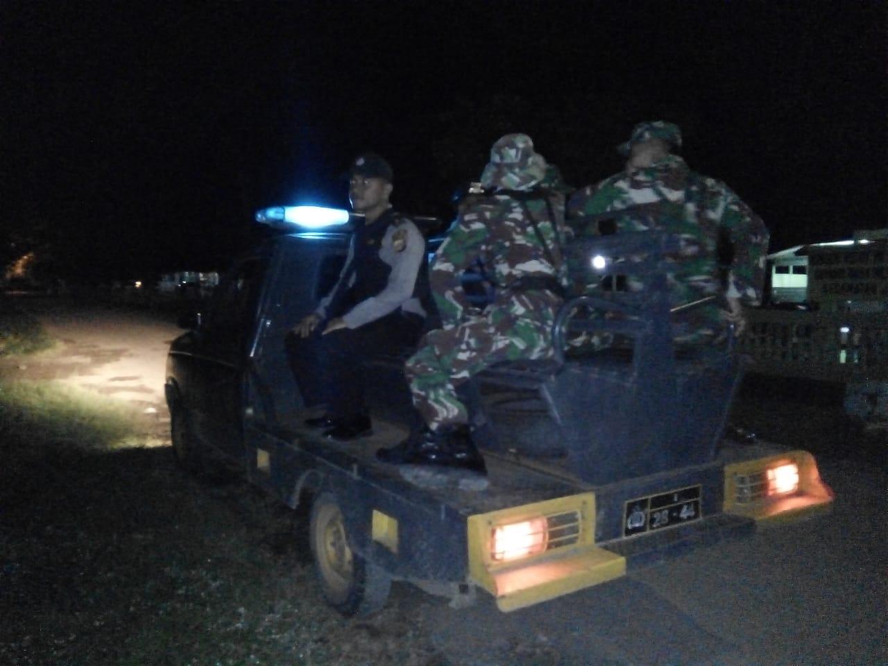 TNI Dan POLRI Laksanakan Patroli Di Wilayah Aceh Jaya