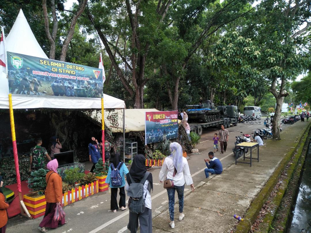 Yonkav 11/MSC Ikut Meriahkan HUT Kota Jantho Ke-34
