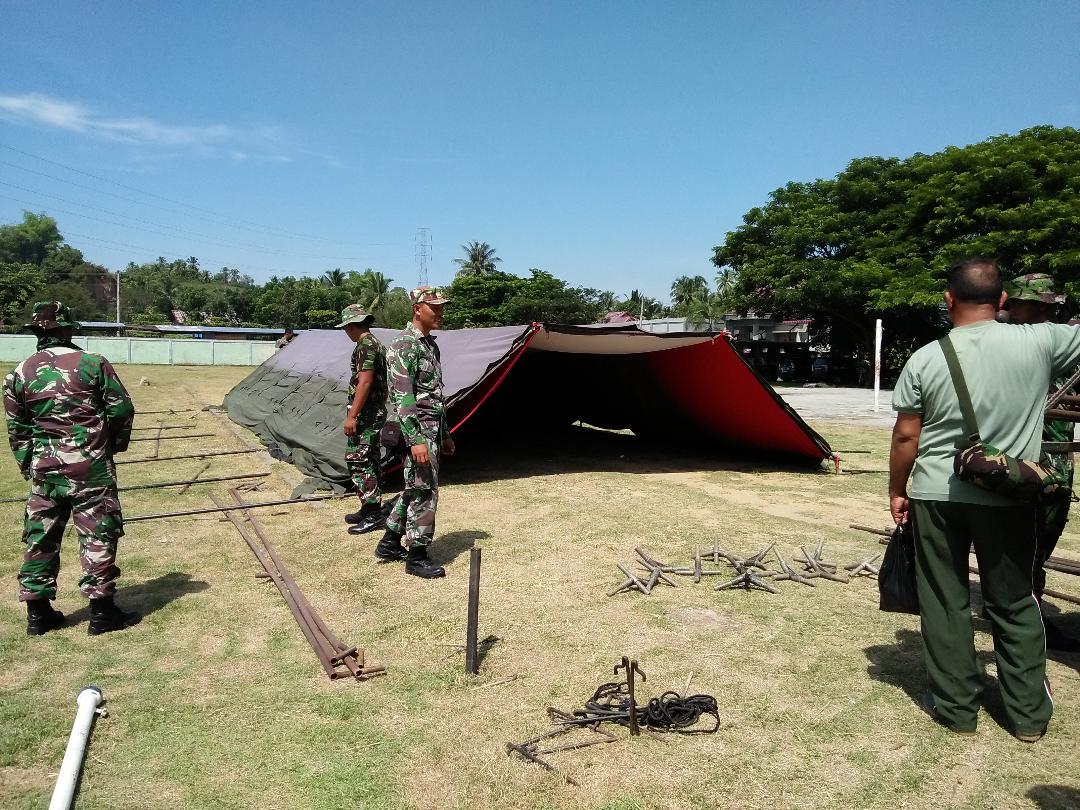 Kodim 0111/Bireuen melaksanakan Persiapan Akhir Pelaksanaan Opster TNI