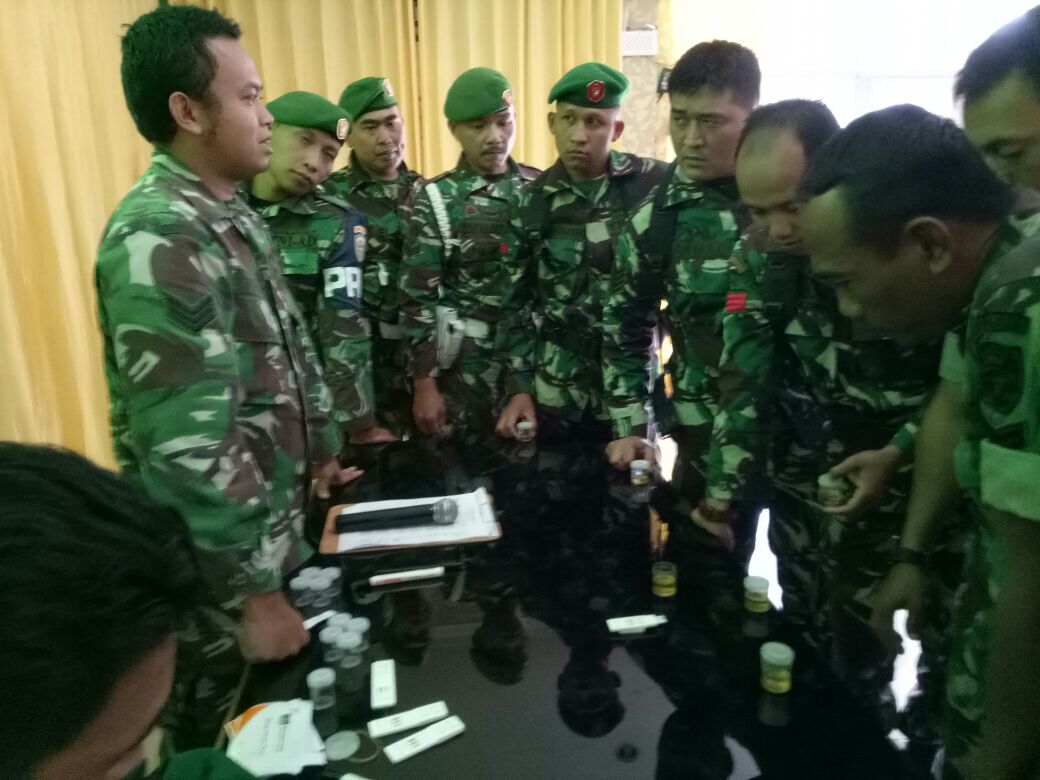 Pasi Intel Dim 0106/Ateng ; TNI Terlibat Narkoba Pecat