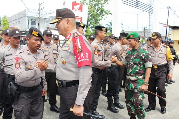 TNI-POLRI Siap Memberikan Rasa Aman Menjelang Pilkada