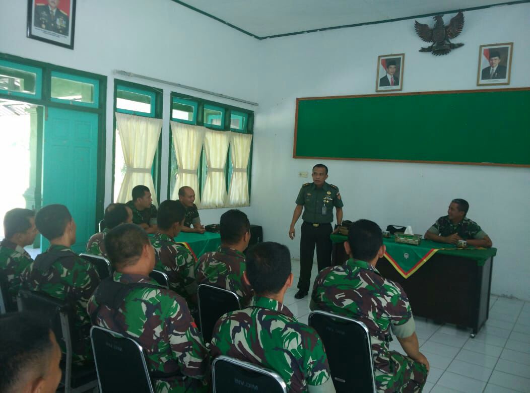 Kodim 0112/Sabang Menerima Tim Wasgiat Sterad