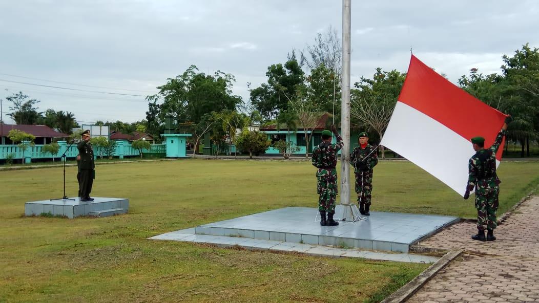 Kepala Staf Kodim 0109/Singkil Pimpin Upacara Hari Lahir Pancasila