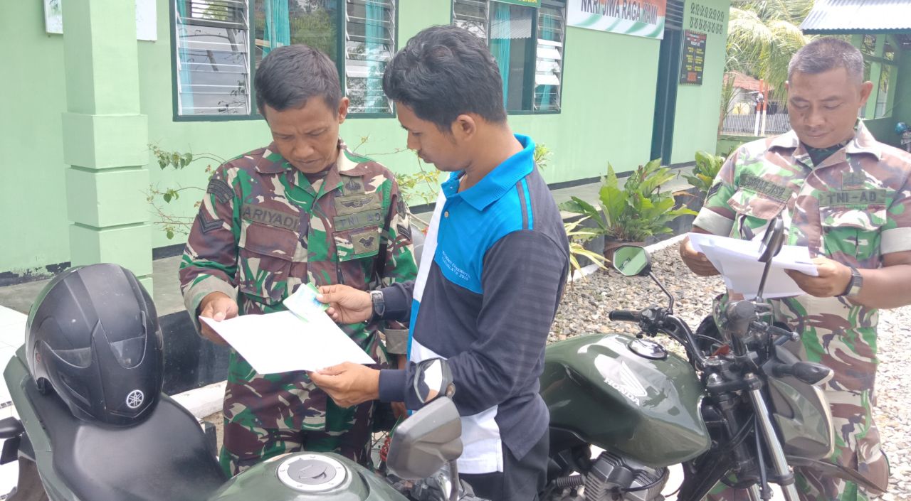 Cegah Terjadinya Kecelakaan, Dandim Aceh Utara Terjunkan Intel