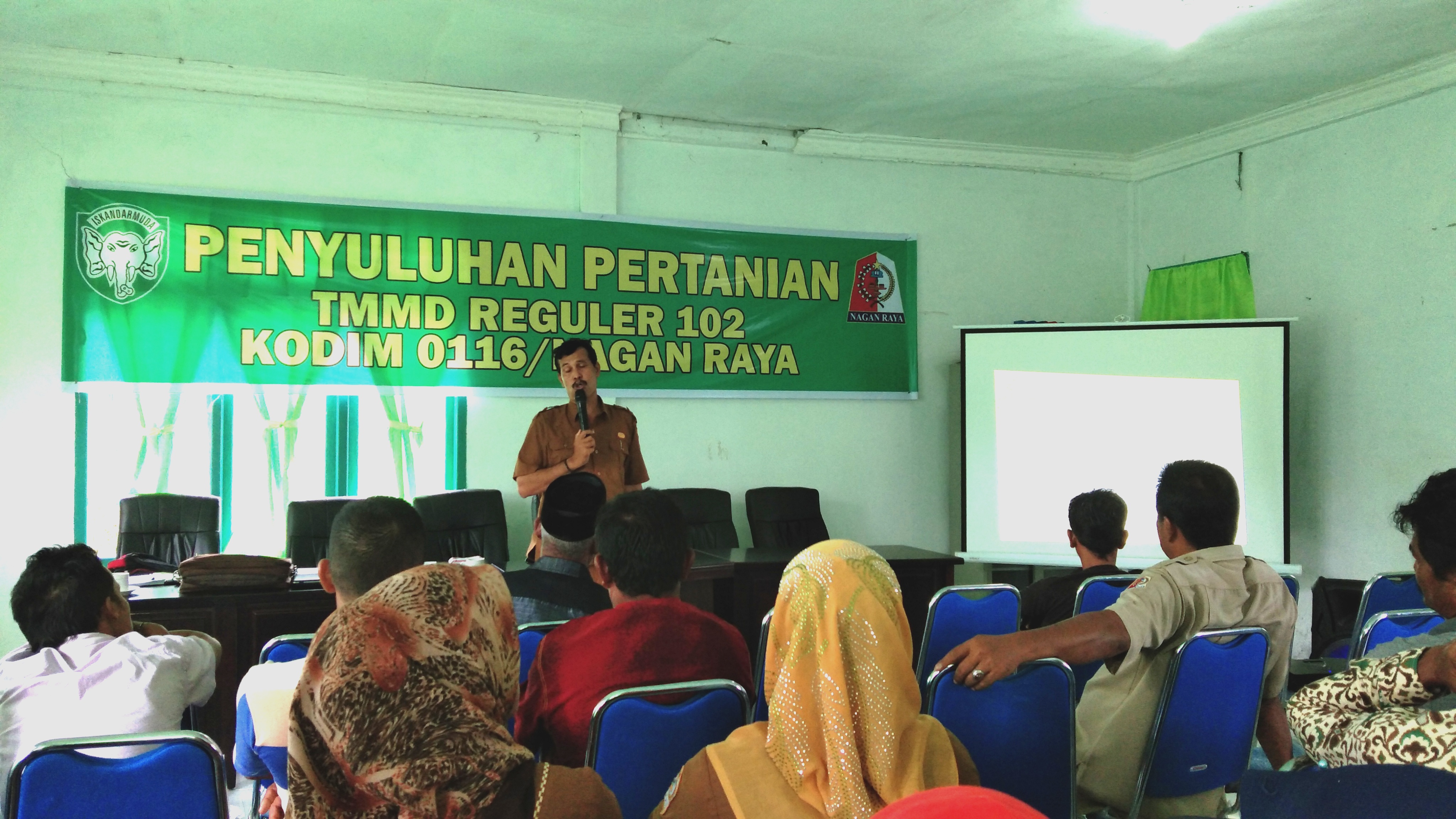 Satgas TMMD Gelar Penyuluhan Pertanian Warga Kandeh