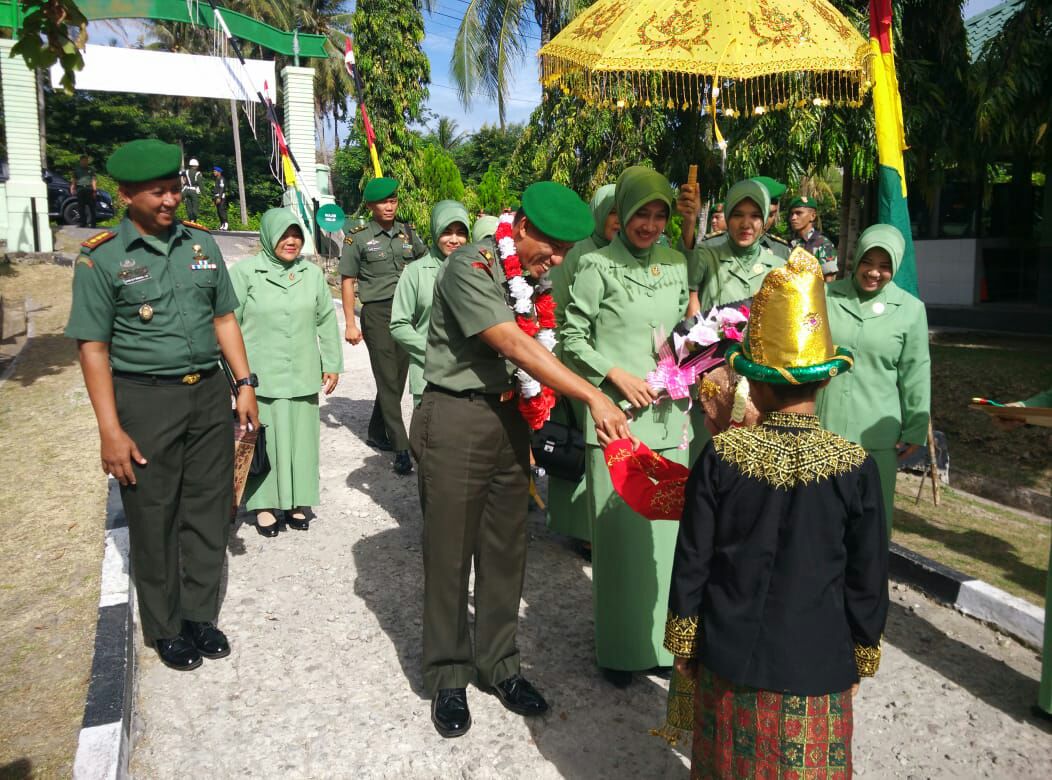 Kodim 0112/Sabang Terima Kunjungan Kerja Danrem 012/TU