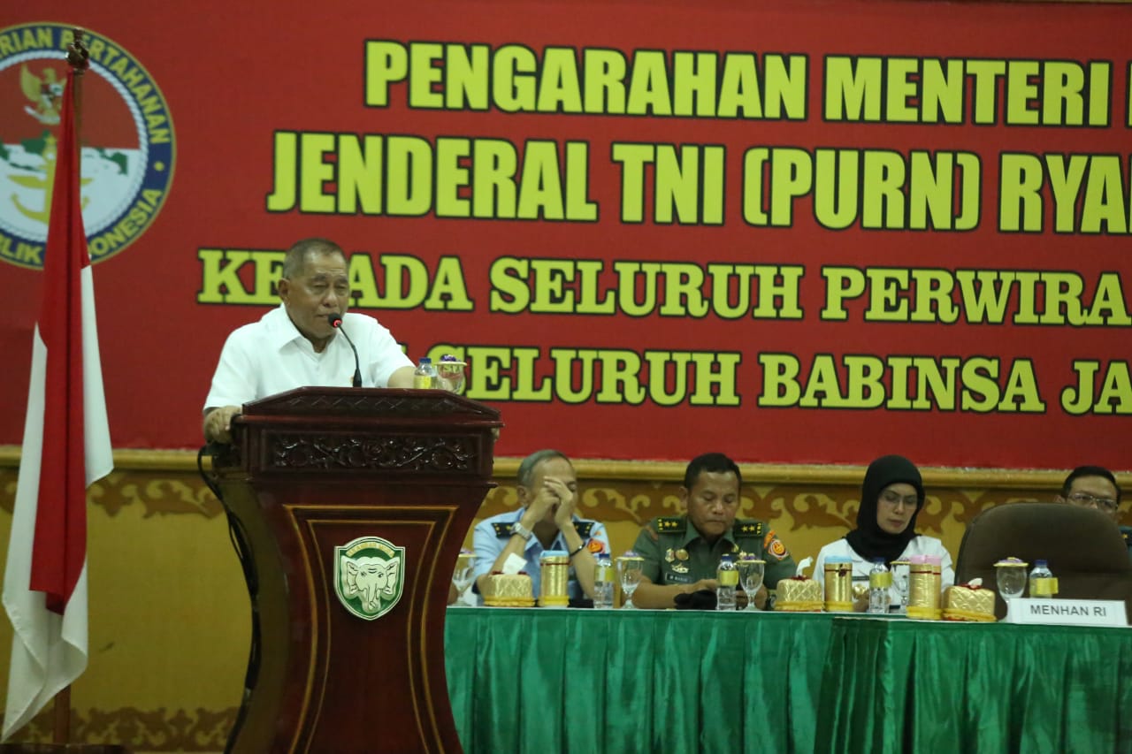 Kunjungan Kerja Ke Kodam IM, Ini Enam Penekanan Menhan RI