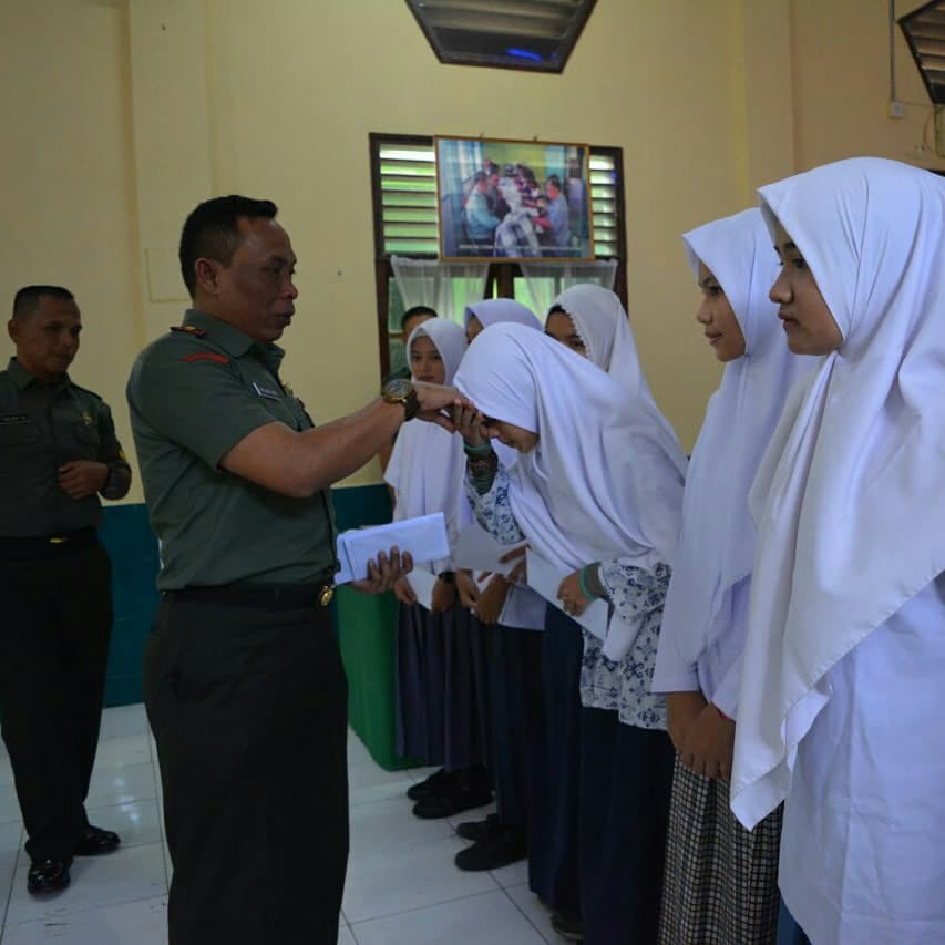 Dandim Berikan Motivasi Kepada Anak-Anak Prajurit