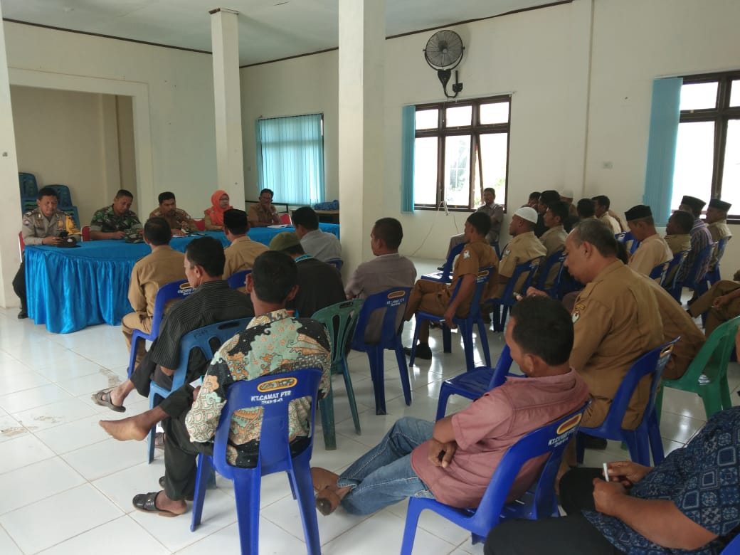 HUT RI Bersama Muspika Adakan Rapat Koordinasi