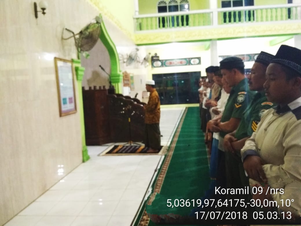 Danramil Nurussalam Galakkan Manunggal Subuh