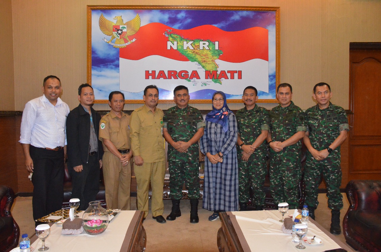 Pangdam IM Terima Audiensi dari Dinas Kesehatan Provinsi Aceh