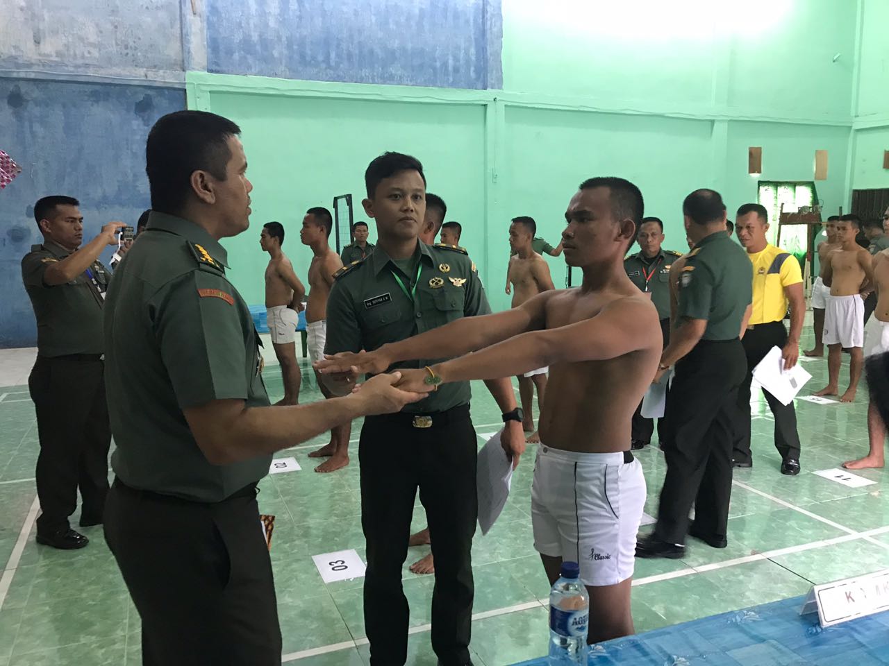 Personel Diaga Ajendam IM Seleksi Calon Bintara PK Khusus Pulau Terluar