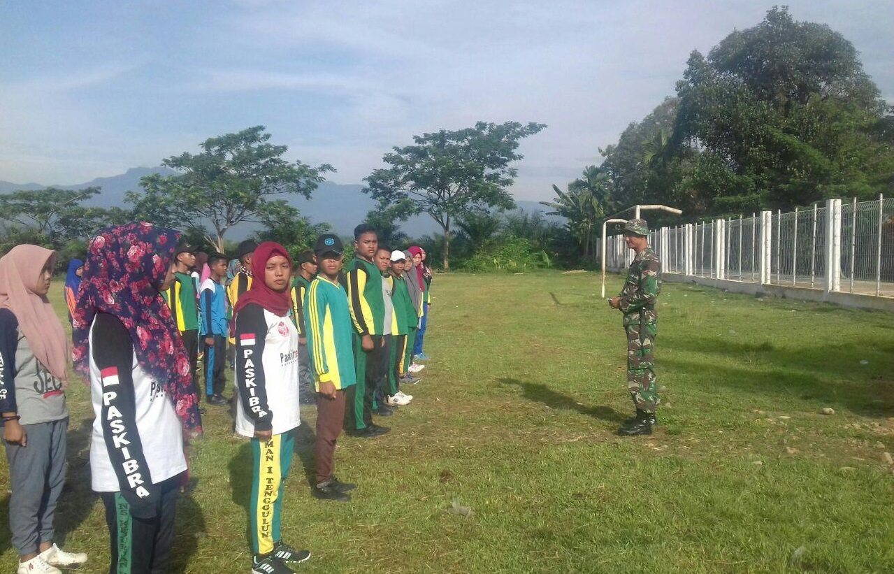 Kopda T. Idrus Diberi Kepercayaan Melatih Paskibra
