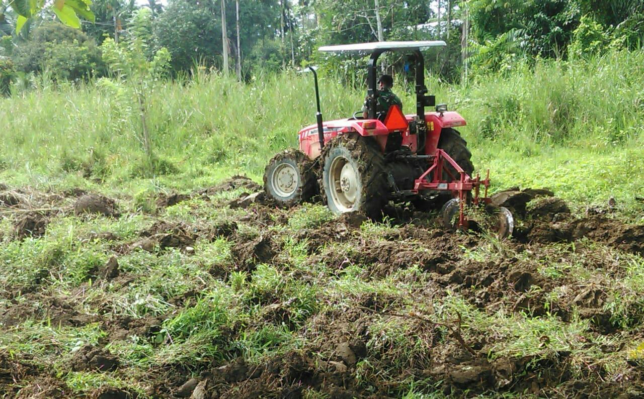 Anggota Posramil 05/PC Manfaatkan Lahan Kosong