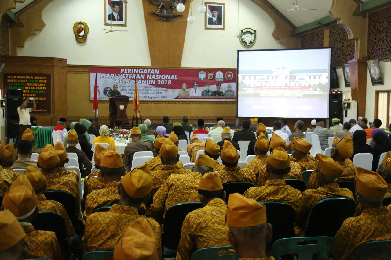 Pangdam IM Hadiri HUT Legiun Veteran yang ke-69
