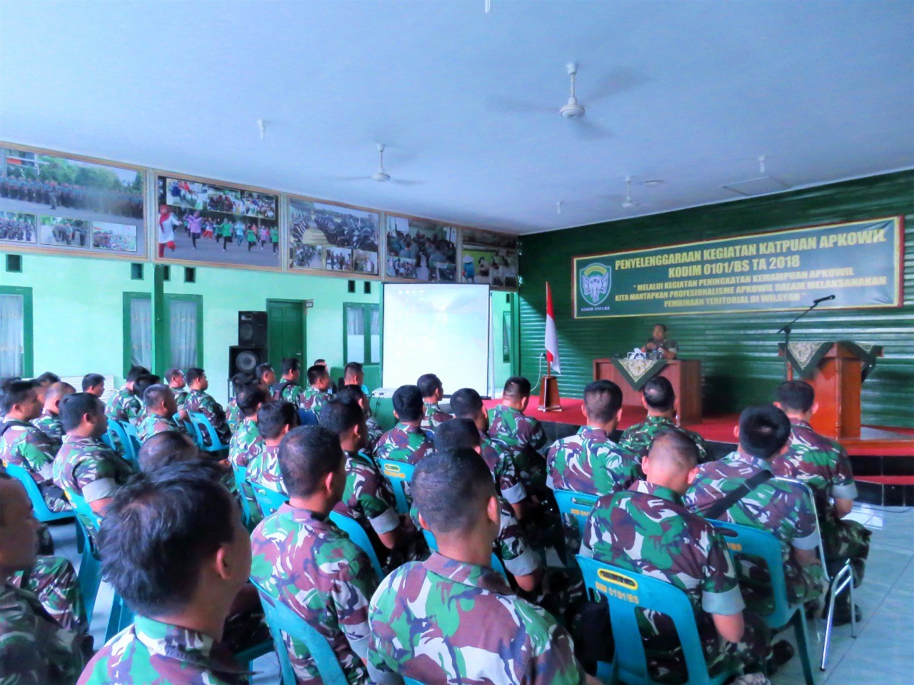 Kodim 0101/BS Tingkatkan Kemampuan Apkowil Lebih Profesional