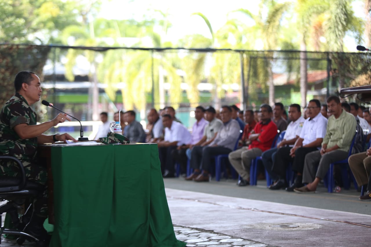 Pangdam IM  Tatap Muka dengan Orang Tua/Wali Calon Bintara PK TNI AD