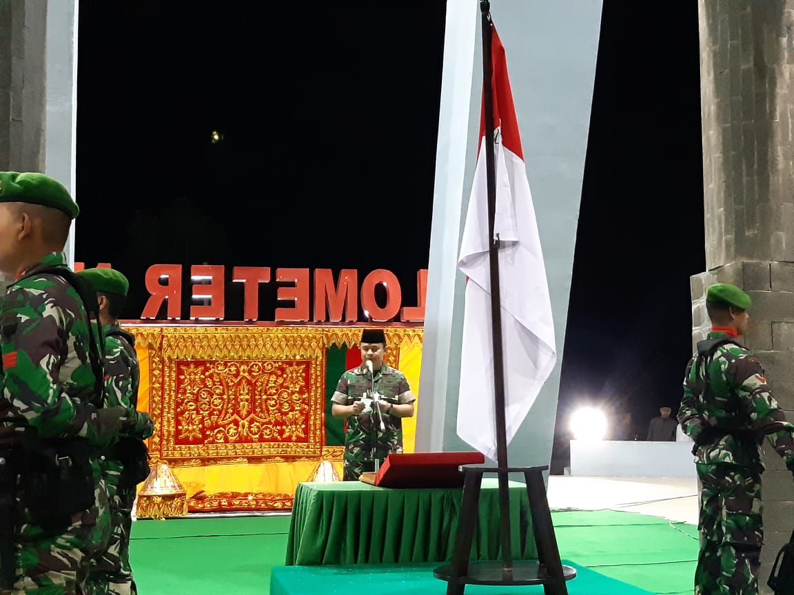 Acara Dzikir Pawai Bendera Merah Putih Dalam Rangka HUT TNI ke -73